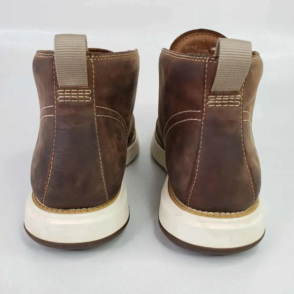 Cole Haan Grand Atlantic Chukka Boot Men's Size 9.5 M Brown Leather Lace Up